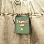 PHATEE WEAR イージーパンツ VENUE PANTS ヘンプコットン クライミングパンツ S ベージュ ベルト付