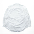 BEAMS 長袖 オックスフォードシャツ L ホワイト ビッグサイズ JAPANESE FABRIC 胸ポケット 11-11-5185-301