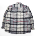 Barbour 長袖 チェックシャツ XL グレー ベージュ REGULAR FIT ボタンダウン 胸ポケット