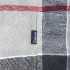 Barbour 長袖 チェックシャツ XL グレー ベージュ REGULAR FIT ボタンダウン 胸ポケット