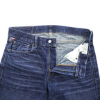 DENIM & SUPPLY RALPH LAUREN デニムパンツ ジーンズ M ヴィンテージ加工 ハチノス SLIM ジッパーフライ