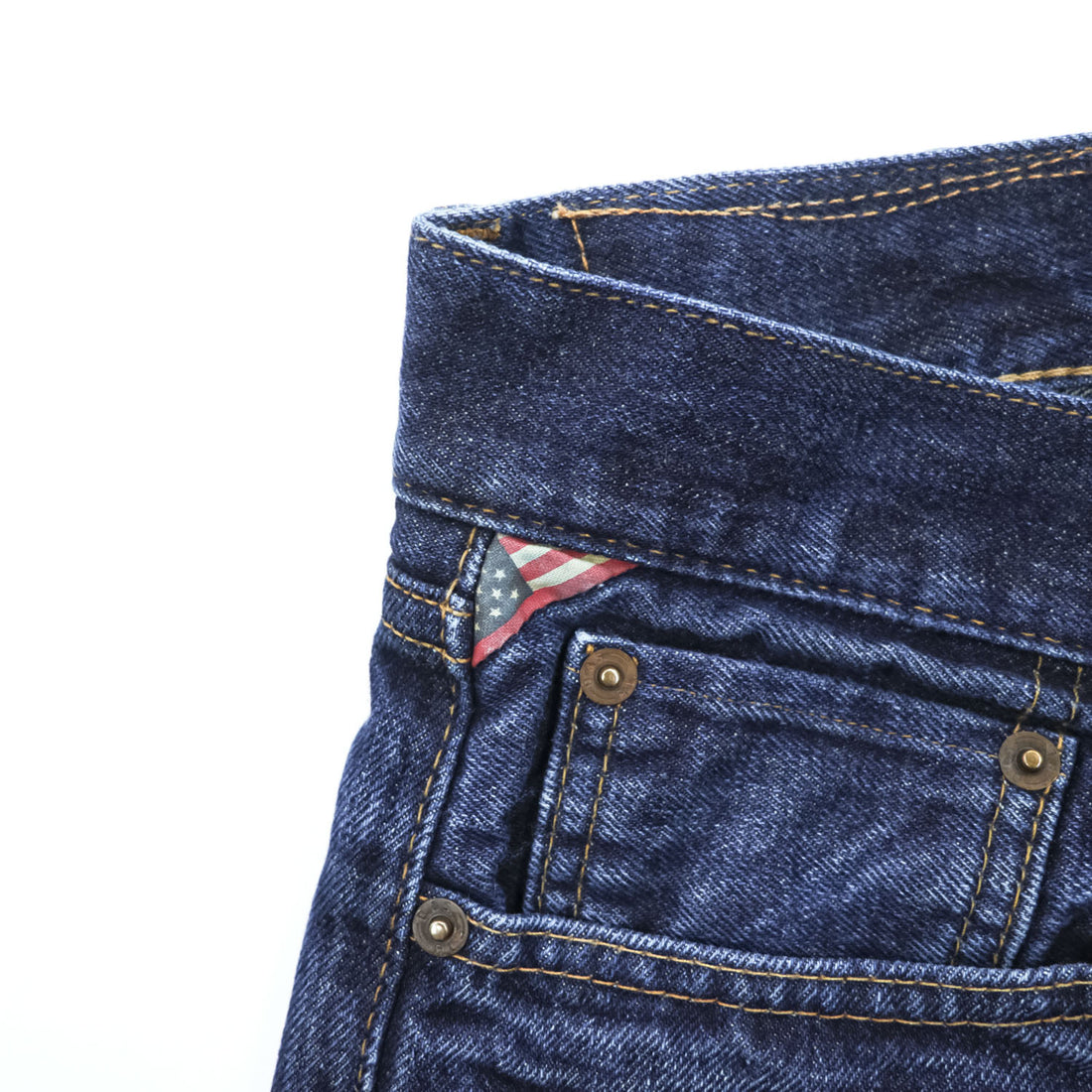 DENIM & SUPPLY RALPH LAUREN デニムパンツ ジーンズ M ヴィンテージ加工 ハチノス SLIM ジッパーフライ