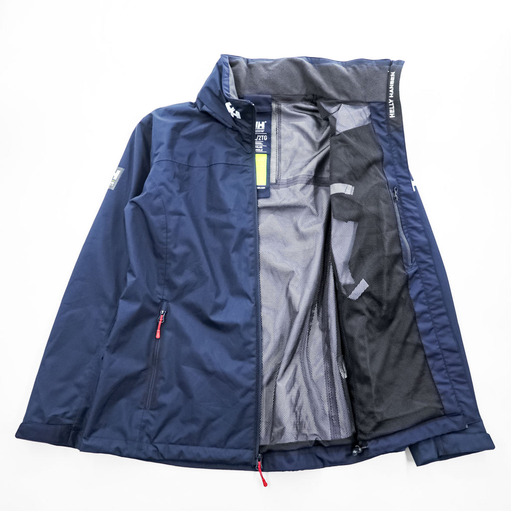 HELLY HANSEN マウンテンパーカー シェル レインジャケット XL ネイビー 防水 メッシュ ドローコード フード収納 HELLY TECH 33899