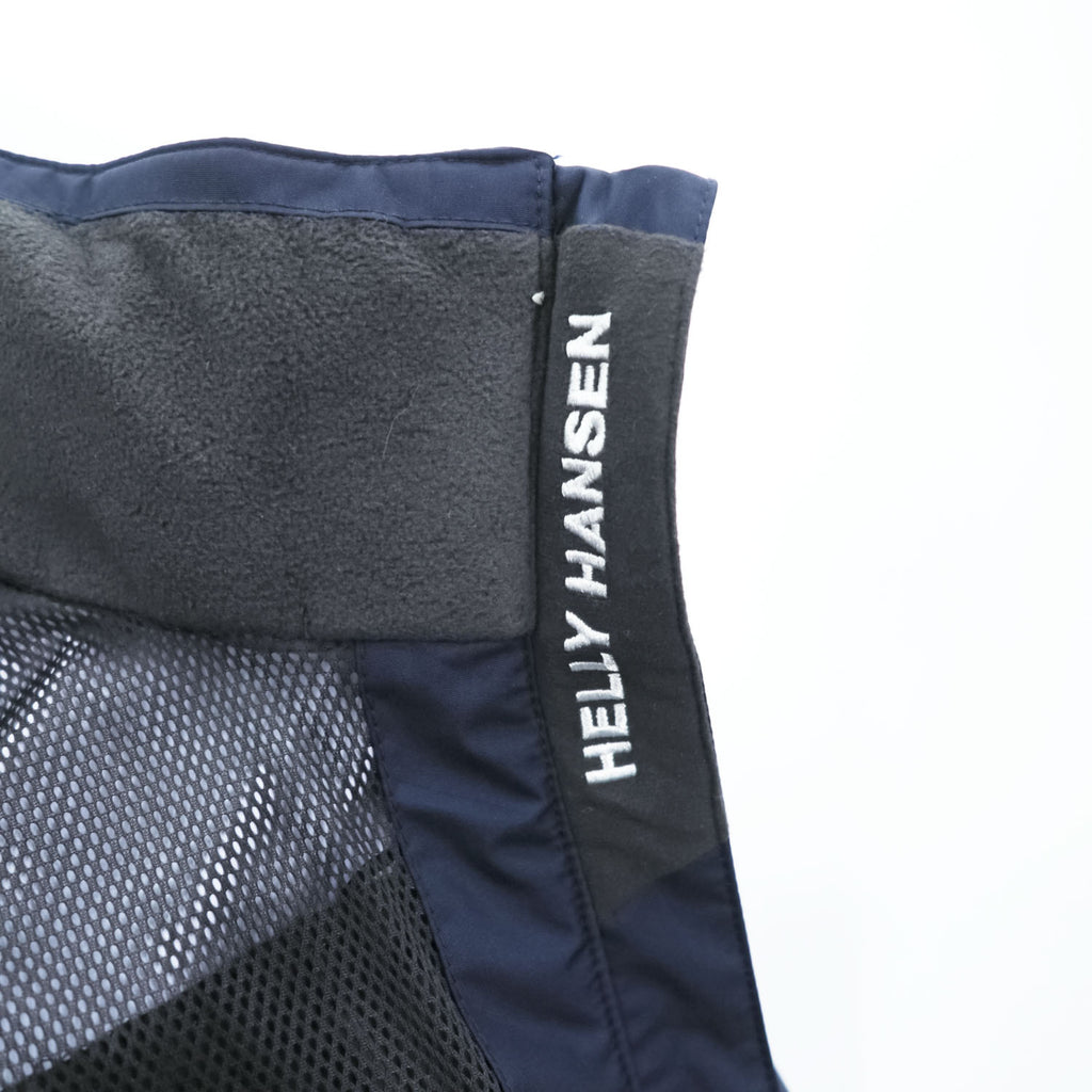 HELLY HANSEN マウンテンパーカー シェル レインジャケット XL ネイビー 防水 メッシュ ドローコード フード収納 HELLY TECH 33899