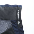 HELLY HANSEN マウンテンパーカー シェル レインジャケット XL ネイビー 防水 メッシュ ドローコード フード収納 HELLY TECH 33899