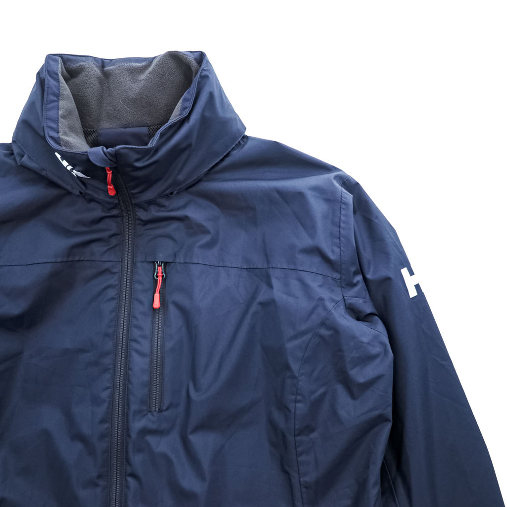 HELLY HANSEN マウンテンパーカー シェル レインジャケット XL ネイビー 防水 メッシュ ドローコード フード収納 HELLY TECH 33899