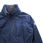HELLY HANSEN マウンテンパーカー シェル レインジャケット XL ネイビー 防水 メッシュ ドローコード フード収納 HELLY TECH 33899