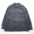 Patagonia オーガニックコットン 長袖 フィヨルドフランネルシャツ XXL グレー ビッグサイズ ORGANIC COTTON 53947