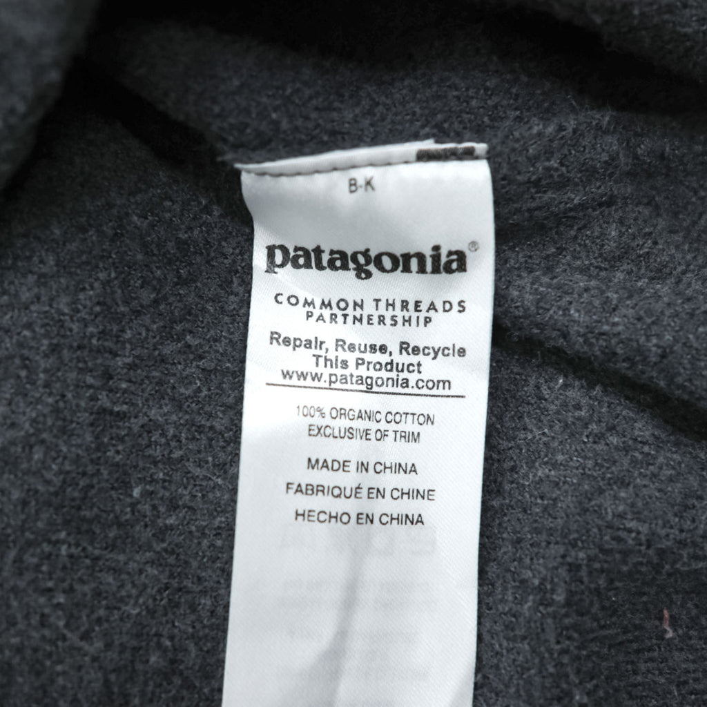 Patagonia オーガニックコットン 長袖 フィヨルドフランネルシャツ XXL グレー ビッグサイズ ORGANIC COTTON 53947