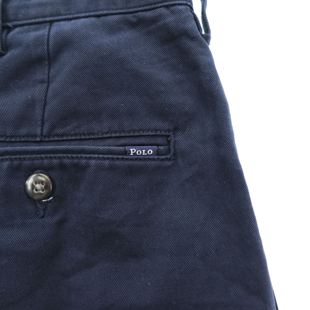 Polo Ralph Lauren 90年代 2タック チノパンツ ETHAN PANT ポロチノ L ネイビー プリーツ