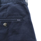 Polo Ralph Lauren 90年代 2タック チノパンツ ETHAN PANT ポロチノ L ネイビー プリーツ