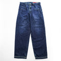 GUESS JEANS 90年代 ヴィンテージ バギー デニムパンツ ジーンズ L インディゴ ブルー ワイド