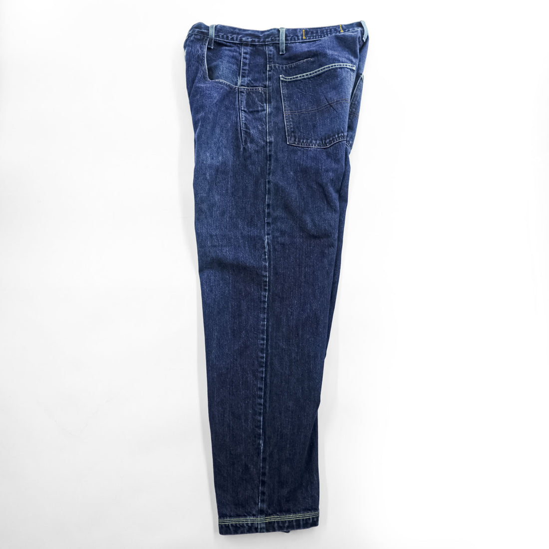 GUESS JEANS 90年代 ヴィンテージ バギー デニムパンツ ジーンズ L インディゴ ブルー ワイド