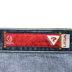 GUESS JEANS 90年代 ヴィンテージ バギー デニムパンツ ジーンズ L インディゴ ブルー ワイド