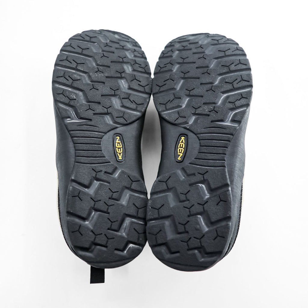 KEEN ジャスパー Jasper スニーカー 26cm スエード ベージュ ブラック 替え紐有り