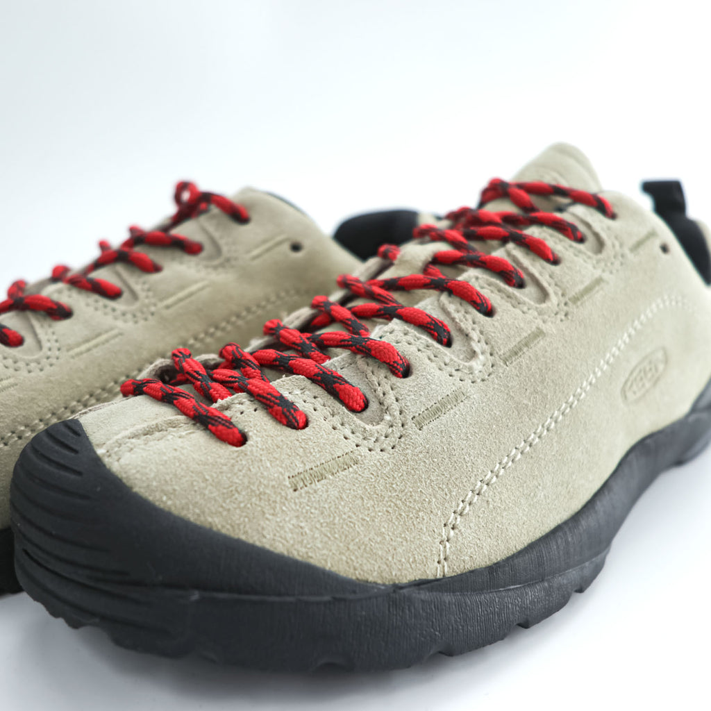 KEEN ジャスパー Jasper スニーカー 26cm スエード ベージュ ブラック 替え紐有り