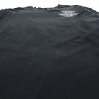HARLEY DAVIDSON 長袖 ロングスリーブ Tシャツ ロンT XXL ブラック ビッグサイズ WISCONSIN スカル 袖ロゴ プリント