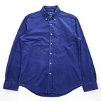 Ralph Lauren 長袖 オックスフォードシャツ INDIGO OXFORD L ネイビー ボタンダウン スモールポニー ロゴ 刺繍