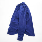 Ralph Lauren 長袖 オックスフォードシャツ INDIGO OXFORD L ネイビー ボタンダウン スモールポニー ロゴ 刺繍