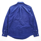 Ralph Lauren 長袖 オックスフォードシャツ INDIGO OXFORD L ネイビー ボタンダウン スモールポニー ロゴ 刺繍