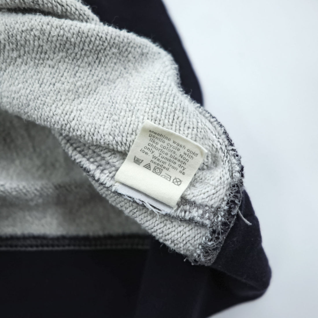 J.CREW ヴィンテージフリース 前V ラグラン スウェット トレーナー XL グレー VINTAGE FLEECE