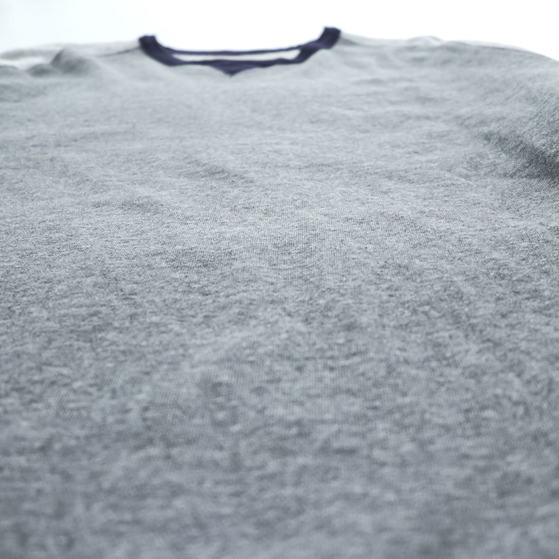 J.CREW ヴィンテージフリース 前V ラグラン スウェット トレーナー XL グレー VINTAGE FLEECE
