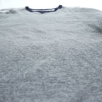 J.CREW ヴィンテージフリース 前V ラグラン スウェット トレーナー XL グレー VINTAGE FLEECE