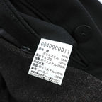 ABAHOUSE ダブルブレスト トレンチコート M ブラック ライナー着脱 ベルト付 エポレット