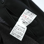 ABAHOUSE ダブルブレスト トレンチコート M ブラック ライナー着脱 ベルト付 エポレット