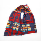 Justin Kraff ヴィンテージ PENDLETON生地 USA製 ウールベスト XXL 総柄 チマヨ Chief Joseph チーフジョセフ ネイティブ柄 コンチョボタン