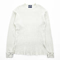 NAUTICA A.H VINTAGE COLLECTION サーマルカットソー 長袖 ロングスリーブ Tシャツ L ホワイト 長谷川昭雄 ワッフル 221-1241