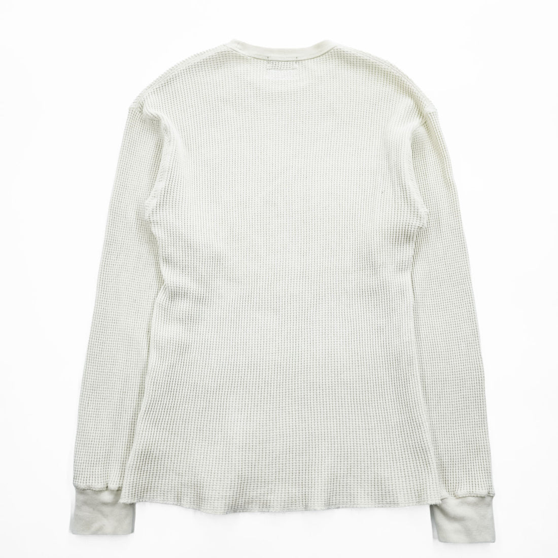 NAUTICA A.H VINTAGE COLLECTION サーマルカットソー 長袖 ロングスリーブ Tシャツ L ホワイト 長谷川昭雄 ワッフル 221-1241