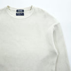 NAUTICA A.H VINTAGE COLLECTION サーマルカットソー 長袖 ロングスリーブ Tシャツ L ホワイト 長谷川昭雄 ワッフル 221-1241