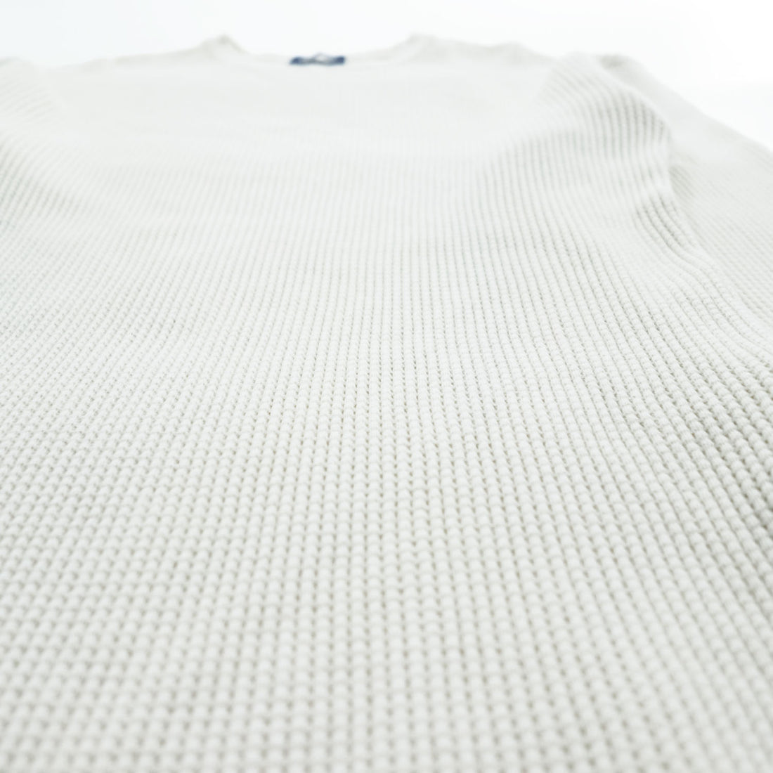 NAUTICA A.H VINTAGE COLLECTION サーマルカットソー 長袖 ロングスリーブ Tシャツ L ホワイト 長谷川昭雄 ワッフル 221-1241