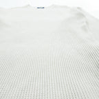 NAUTICA A.H VINTAGE COLLECTION サーマルカットソー 長袖 ロングスリーブ Tシャツ L ホワイト 長谷川昭雄 ワッフル 221-1241