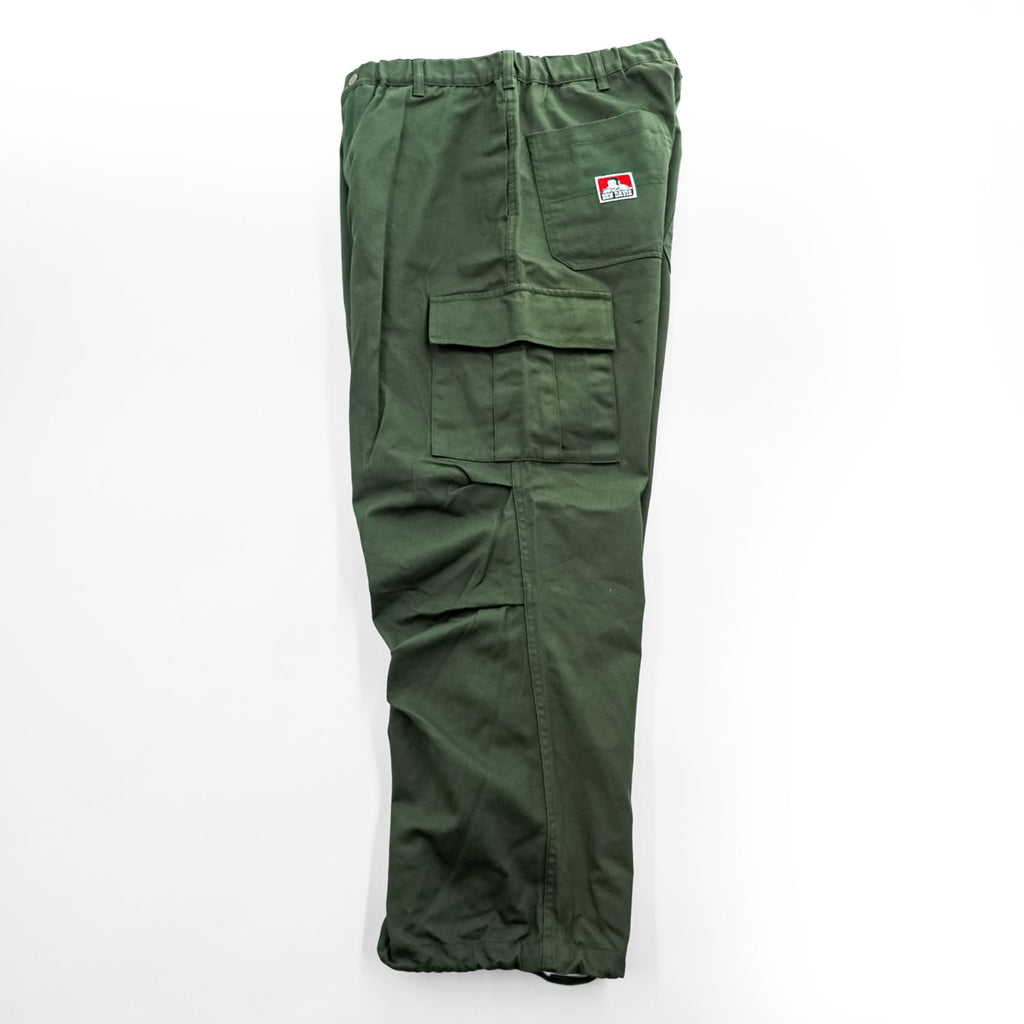BEN DAVIS カーゴ ワークパンツ SNOW WORKERS PANTS スノーパンツ M カーキ グリーン ワイド T-02180004