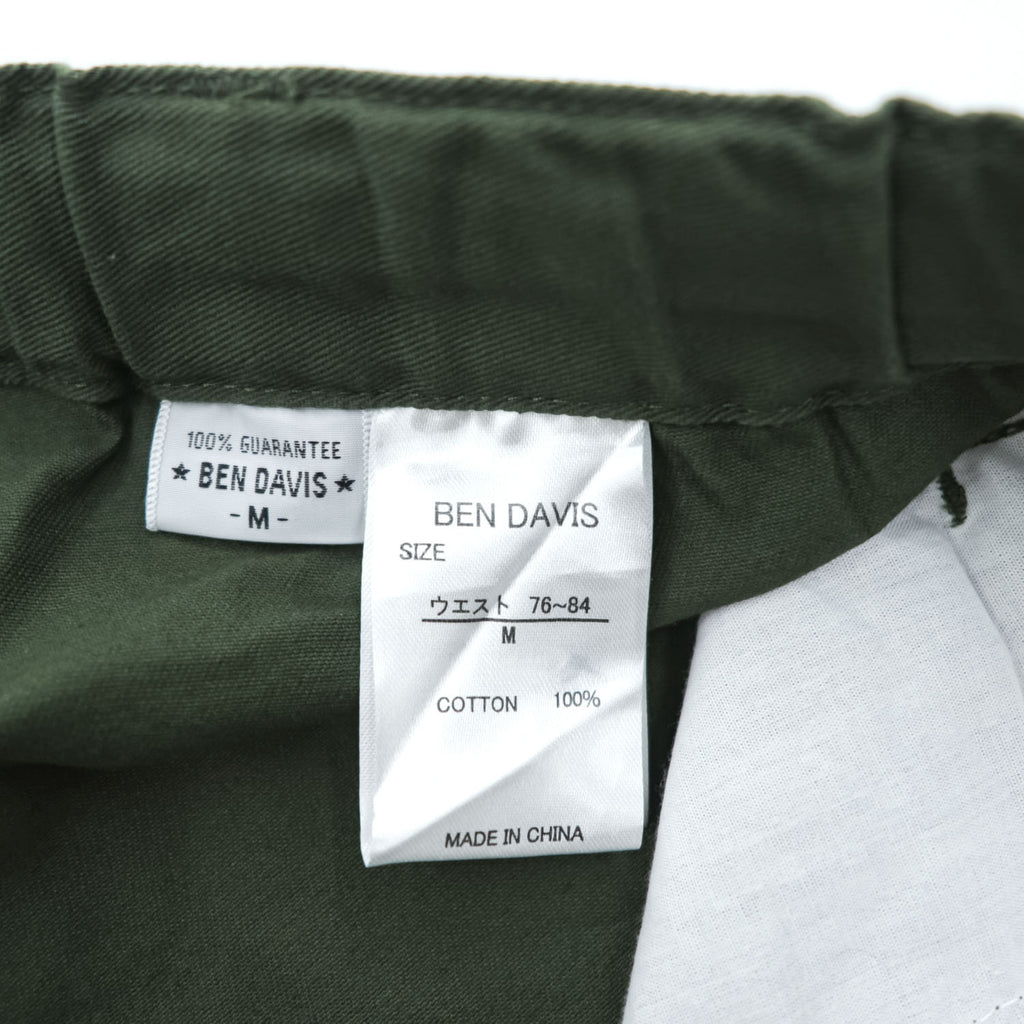 BEN DAVIS カーゴ ワークパンツ SNOW WORKERS PANTS スノーパンツ M カーキ グリーン ワイド T-02180004