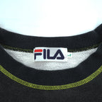 FILA 90年代 ヴィンテージ ビッグサイズ スウェット ゲームシャツ トレーナー L ホワイト 総柄 ビッグサイズ