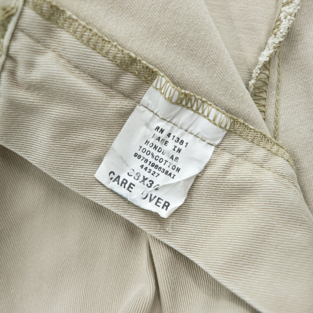 Polo Ralph Lauren 90年代 ポロチノ HAMMOND PANT 2タック チノパンツ L ベージュ プリーツ ダブルカフス