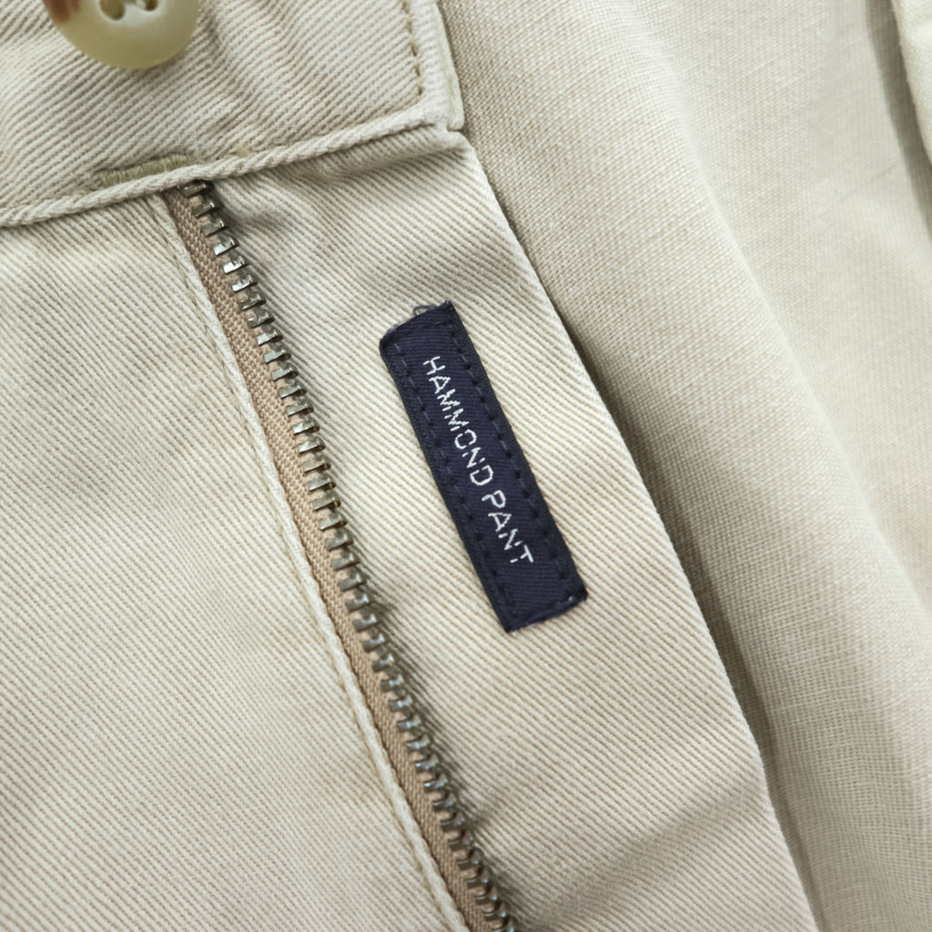 Polo Ralph Lauren 90年代 ポロチノ HAMMOND PANT 2タック チノパンツ L ベージュ プリーツ ダブルカフス