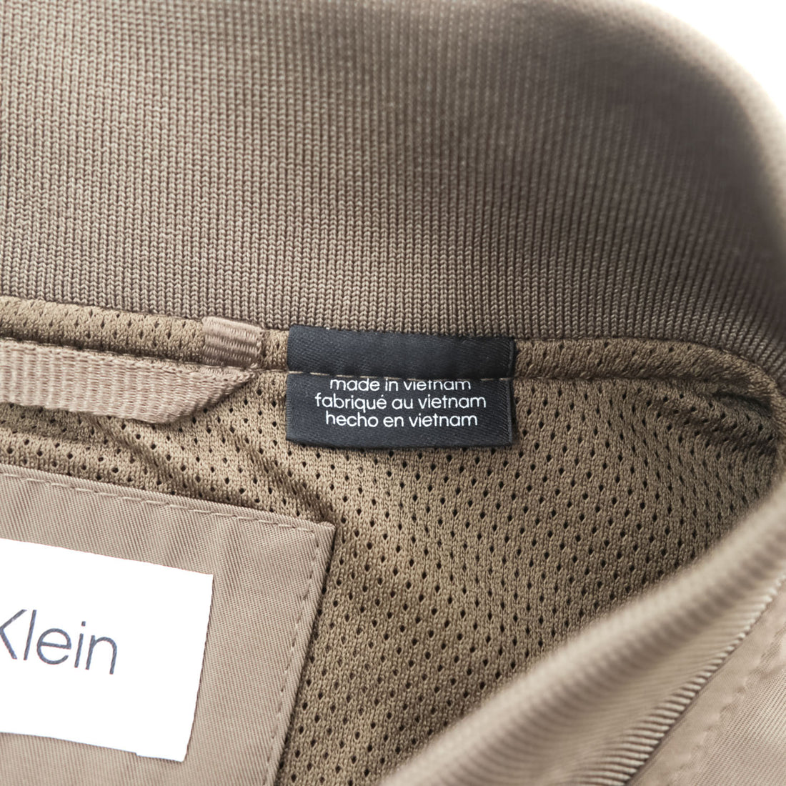 Calvin Klein フライトジャケット MA-1 ボンバージャケット XL ブラウン 防水 CM407904