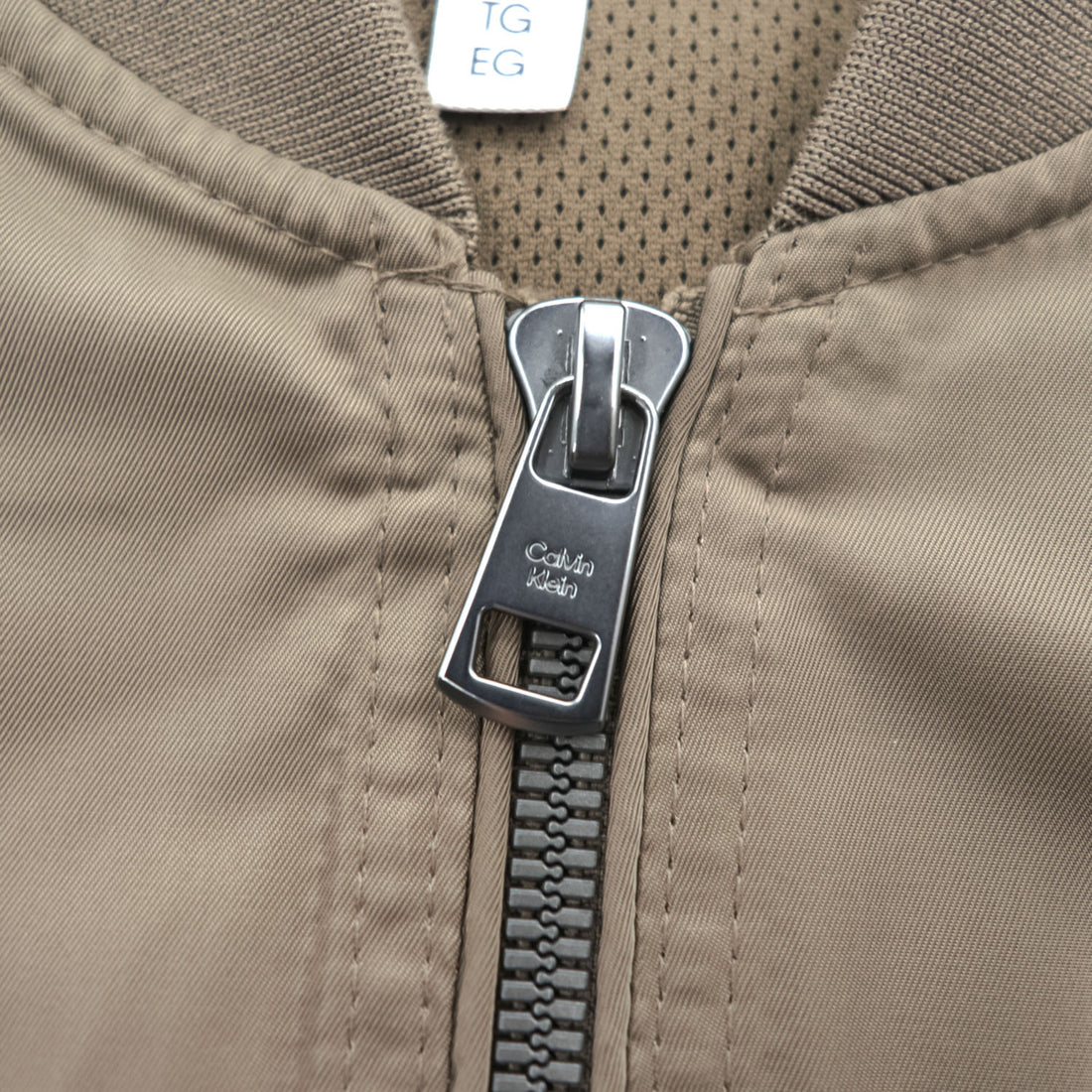 Calvin Klein フライトジャケット MA-1 ボンバージャケット XL ブラウン 防水 CM407904