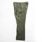 Brooks Brothers 346 Olive 100% Wool Pleated Cuffed Trousers W36/L30
