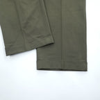 Brooks Brothers 346 Olive 100% Wool Pleated Cuffed Trousers W36/L30