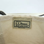 L.L.Bean USA製 キャンバス トートバッグ BOAT AND TOTE ナチュラル ホワイト 112635
