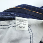 Lee 90年代 USA製 ヴィンテージ ブーツカット デニムパンツ フレア ジーンズ L レザーパッチ ジッパーフライ 201-2046