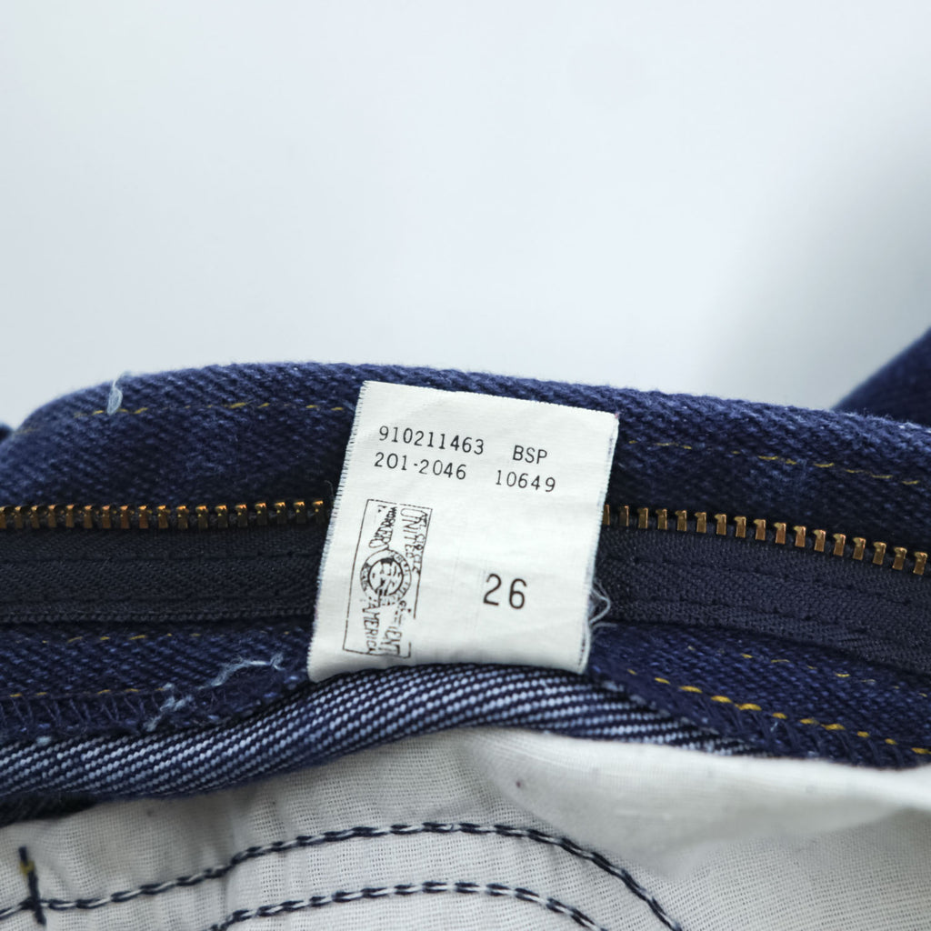 Lee 90年代 USA製 ヴィンテージ ブーツカット デニムパンツ フレア ジーンズ L レザーパッチ ジッパーフライ 201-2046