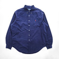 Ralph Lauren Classic Fit Button-Down Long Sleeve Shirt Navy XL