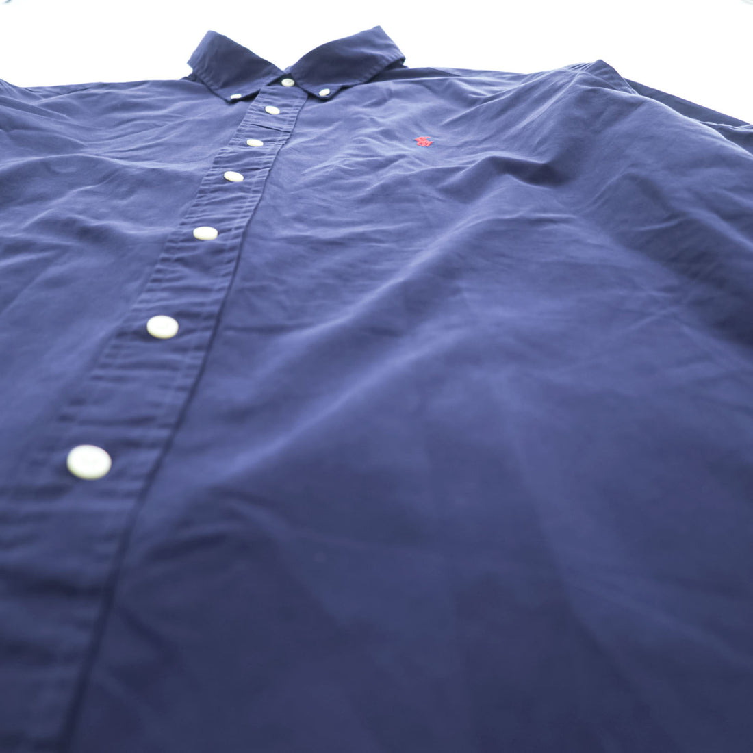Ralph Lauren Classic Fit Button-Down Long Sleeve Shirt Navy XL