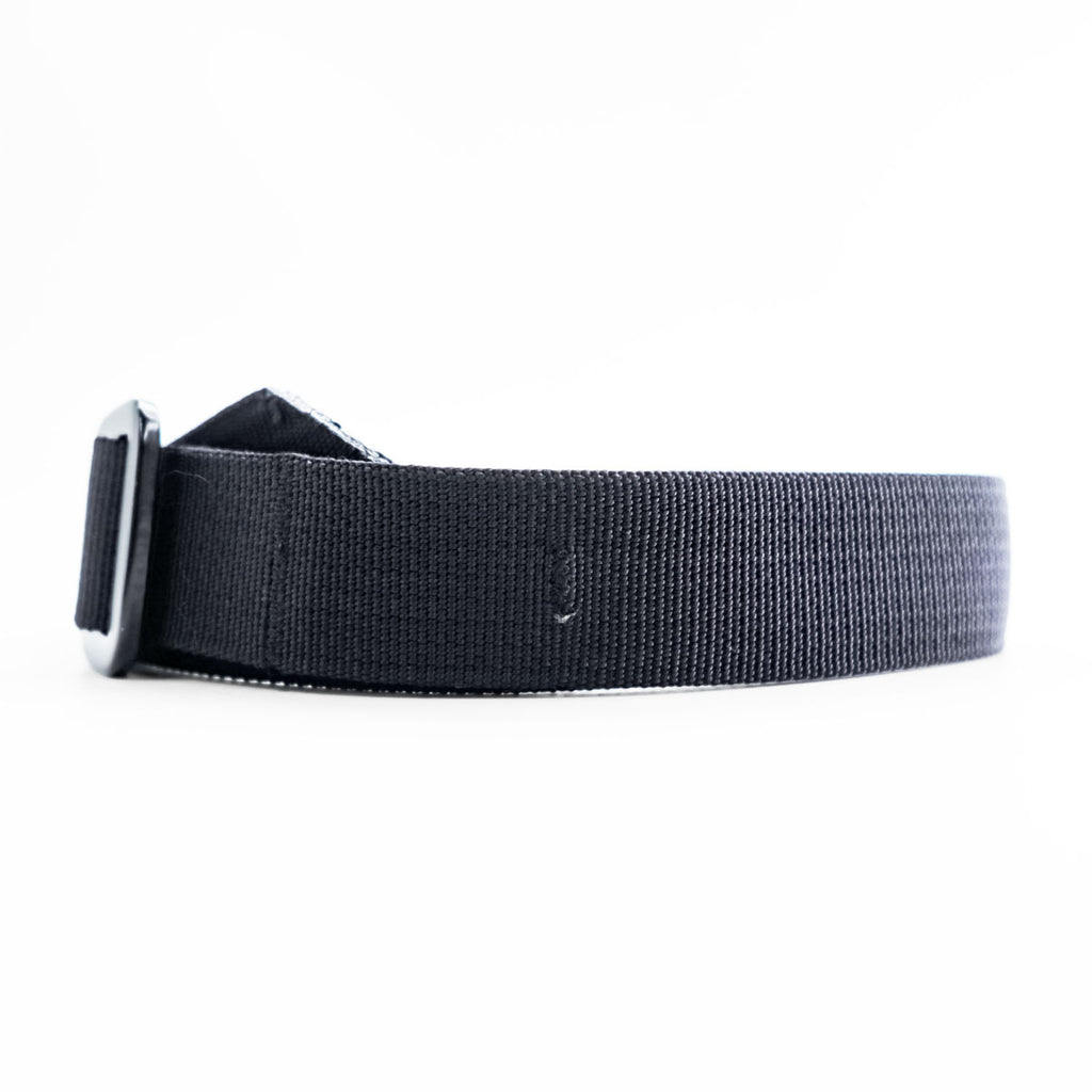 patagonia Tech Web Belt Black Aluminum Buckle Nylon Webbing